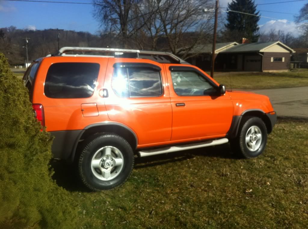 Nissan xterra orange for sale
