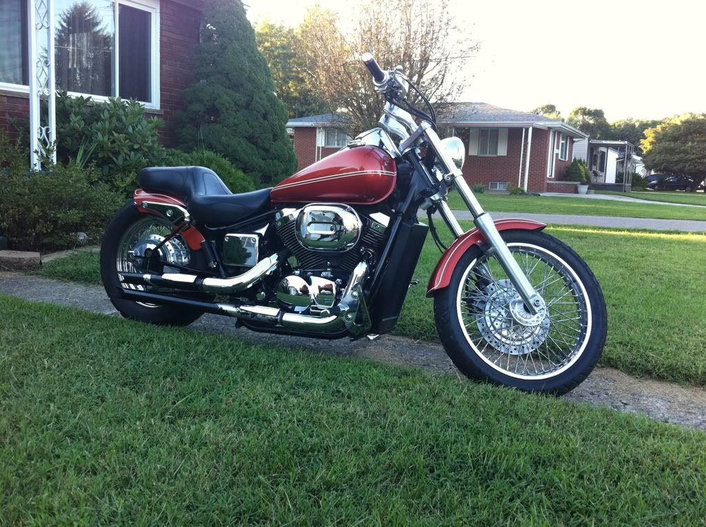 Honda shadow spirt lowers #7