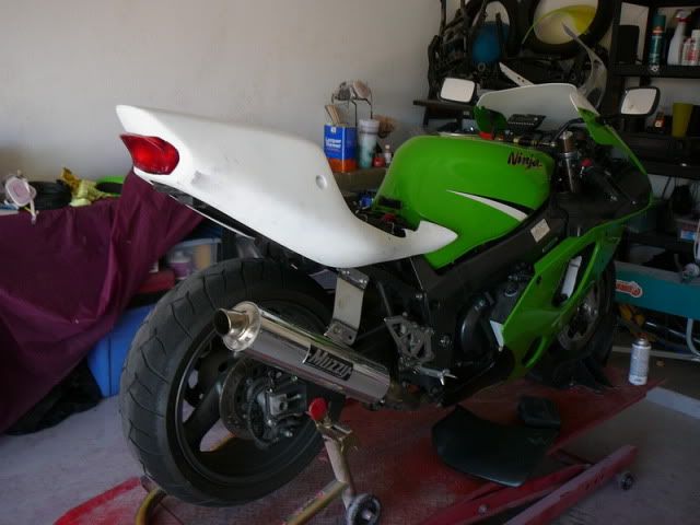 Custom ZX7RR race tail out of ZX7 rear fairings? | Kawasaki
