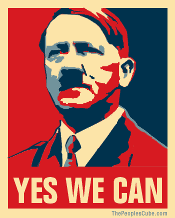 Hitler - Yes We Can Poster