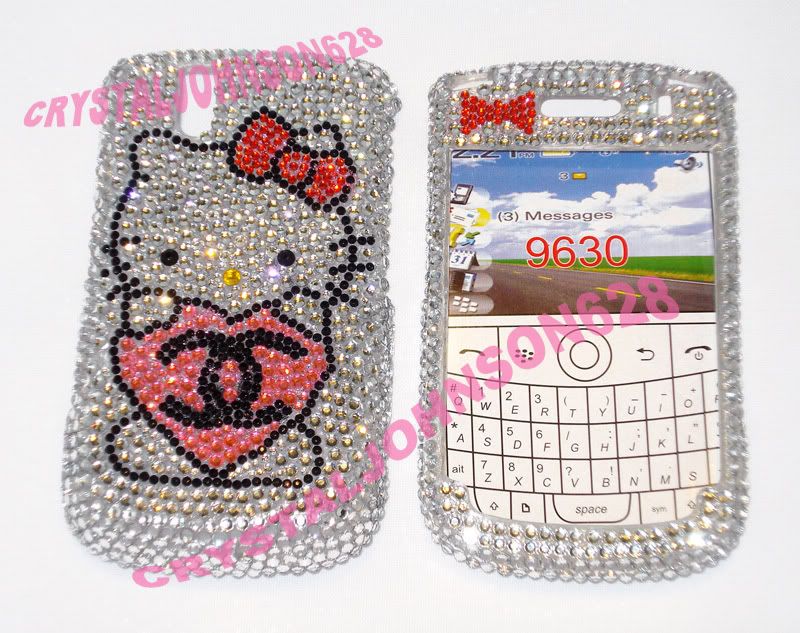rhinestone blackberry bold 9700 cases. This bling case is made for