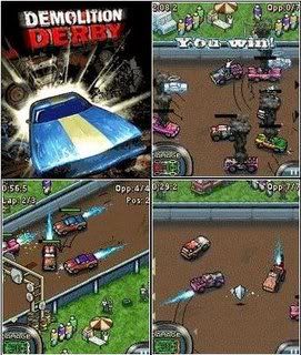 Demolition Derby java mobile game