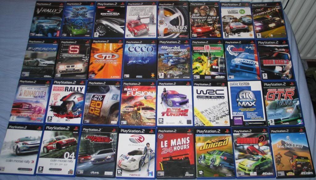 Closed Loads Of PS2 Games Mostly Racers closed-loads-of-ps2-games-mostly-racers