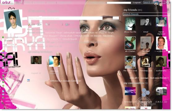 orkut themes latest. to see my new orkut theme
