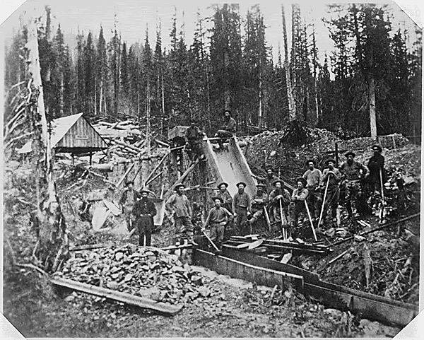klondike gold rush miners. Alaska Gold Rush Gold Mining