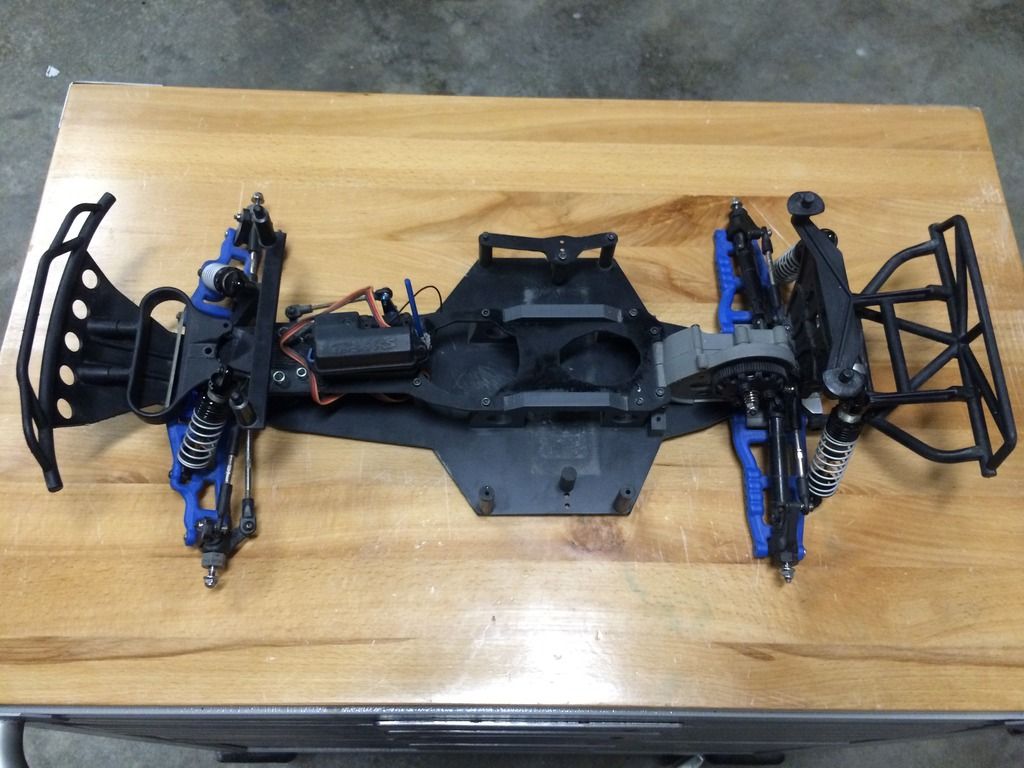 Slash (MidMotor) Roller....(ChuckWorks LCG Chassis) + PROLINE BigBore