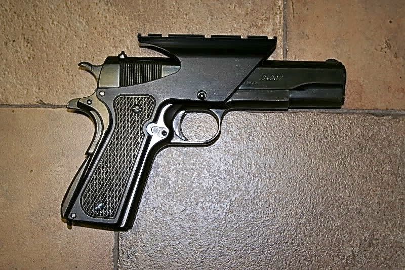 Insight MRDS and Aimtech 1911 Grip Scope Mount