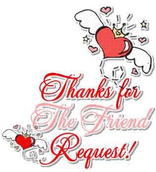 thanks for the friend request Pictures, Images and Photos