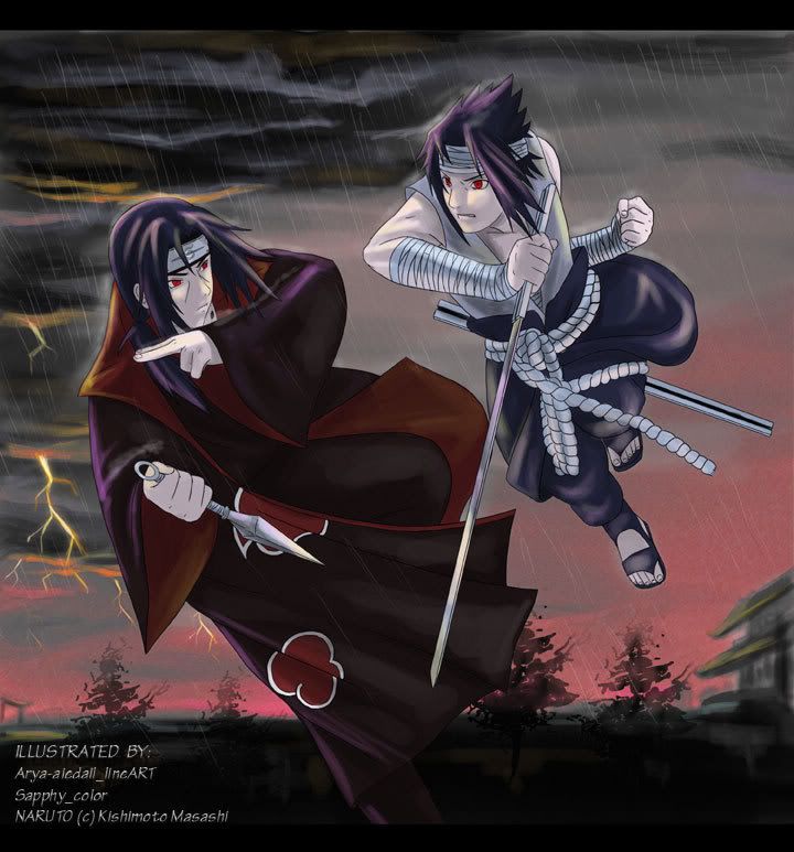 Sasuke Vs Itachi. sasuke vs itachi