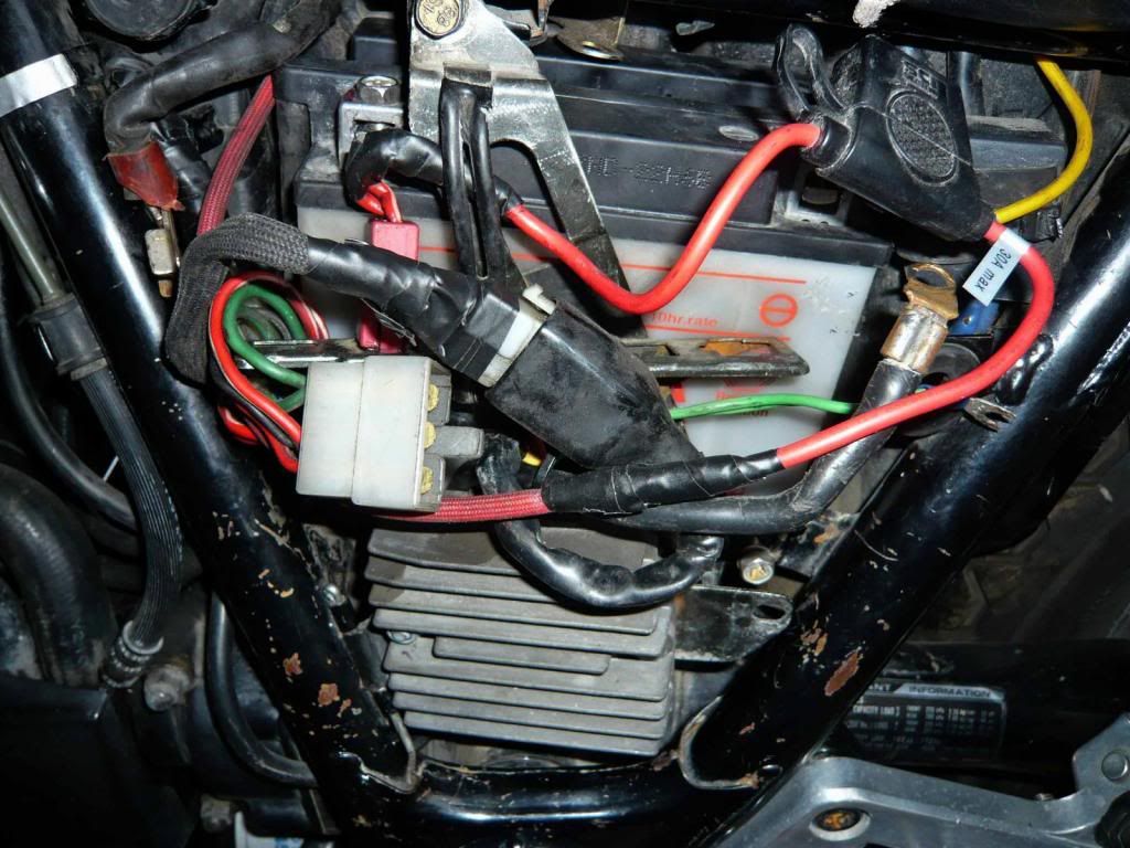 Electrical connections, VT750 1983 - Honda Shadow Forums : Shadow