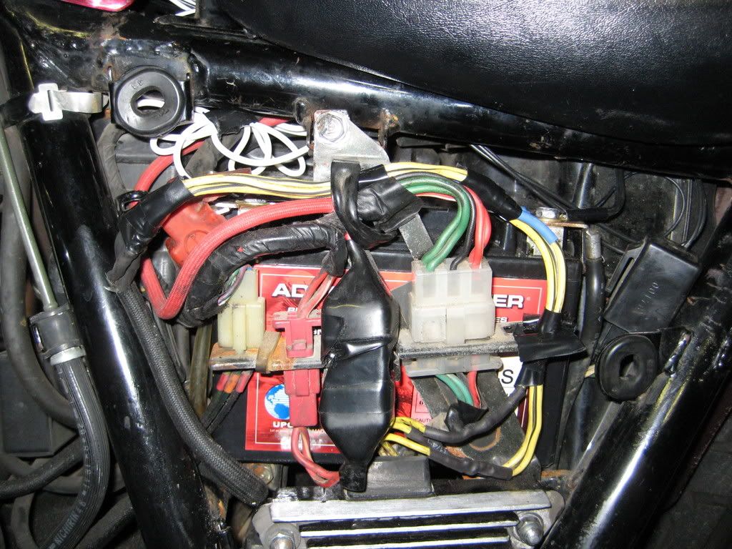Electrical connections, VT750 1983 - Honda Shadow Forums : Shadow