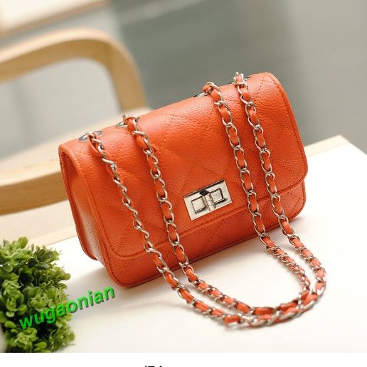 Fashion Korean Style Lady Quilted Leather Chain Crossbody Shoulder Bag Handbag | eBay