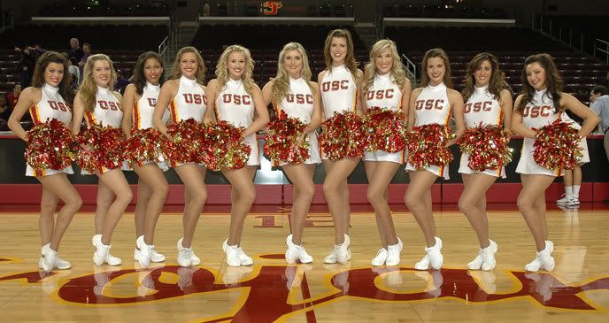 2009 USC Song Girls Pictures, Images and Photos