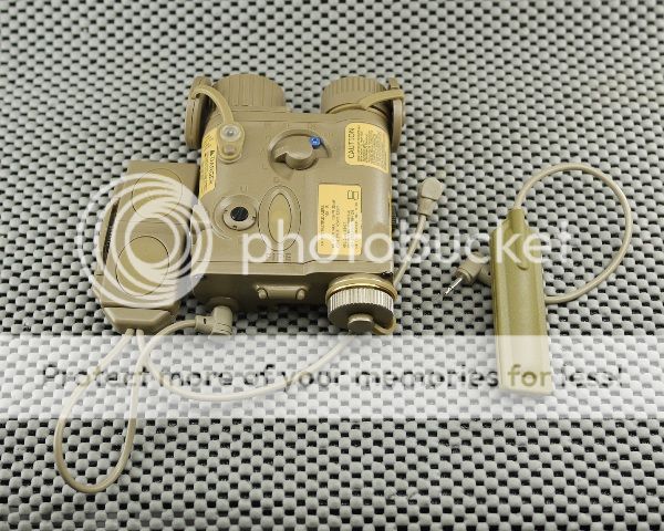 USMC & Navy Seal AN/ PEQ 16A Integrated Flashlight + Laser Module TAN 