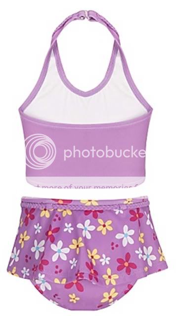  Tangled Rapunzel 2 PC. Swimsuit Size 7/8  