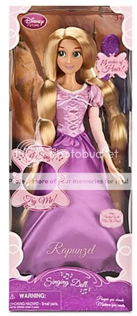 Tangled Singing Rapunzel Doll 17 H  