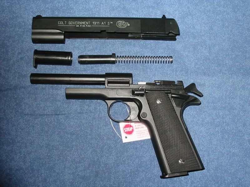 Colt Government 1911 22lr By Umarex Usa The Colt Government 1911 22lr Field Stripped