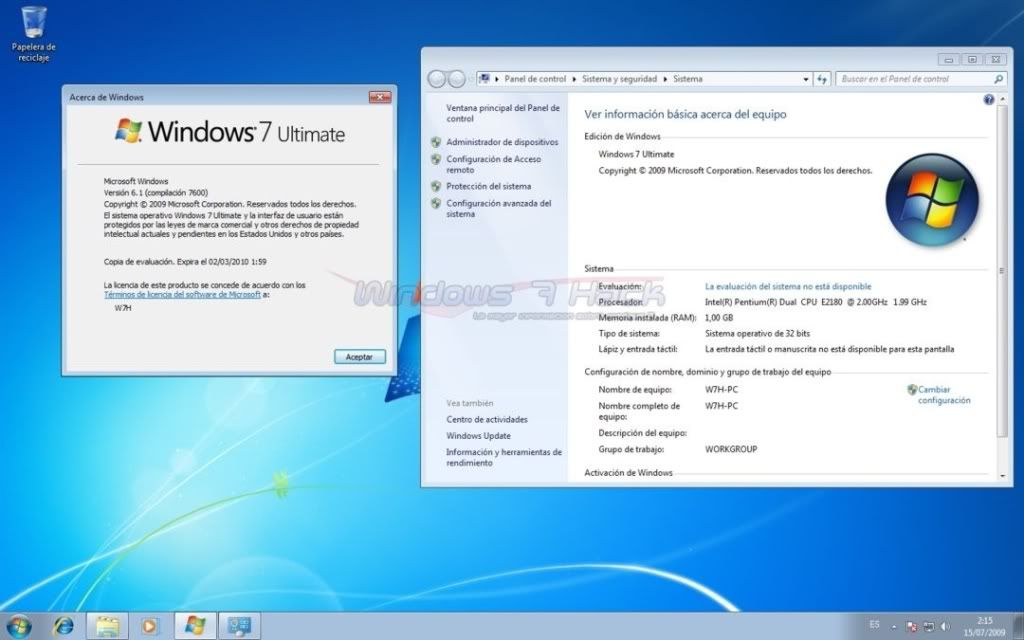 Windows 7 ultimate rtm7600 x86